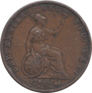 1858 HALFPENNY ( GF ) - HALFPENNY - Cambridgeshire Coins