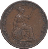 1858 HALFPENNY ( GF ) - HALFPENNY - Cambridgeshire Coins