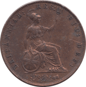 1858 HALFPENNY ( GF ) - HALFPENNY - Cambridgeshire Coins