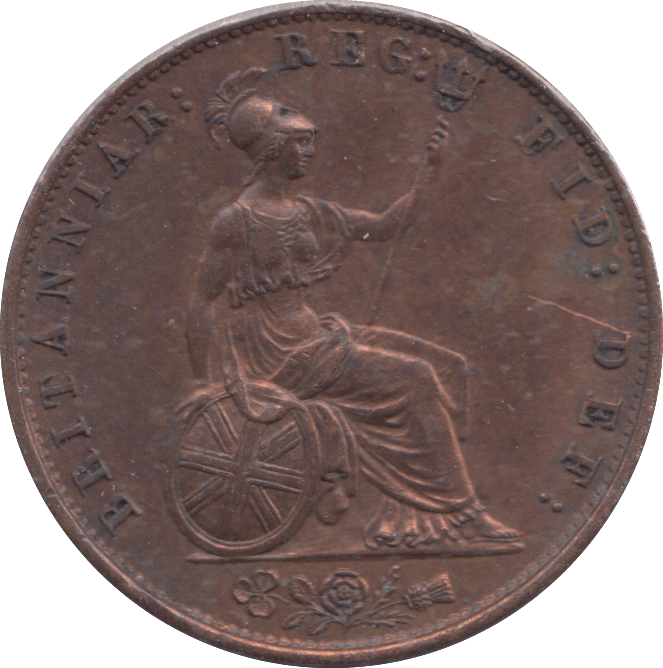 1858 HALFPENNY ( GF ) - HALFPENNY - Cambridgeshire Coins