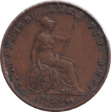 1858 HALFPENNY ( GF ) - HALFPENNY - Cambridgeshire Coins