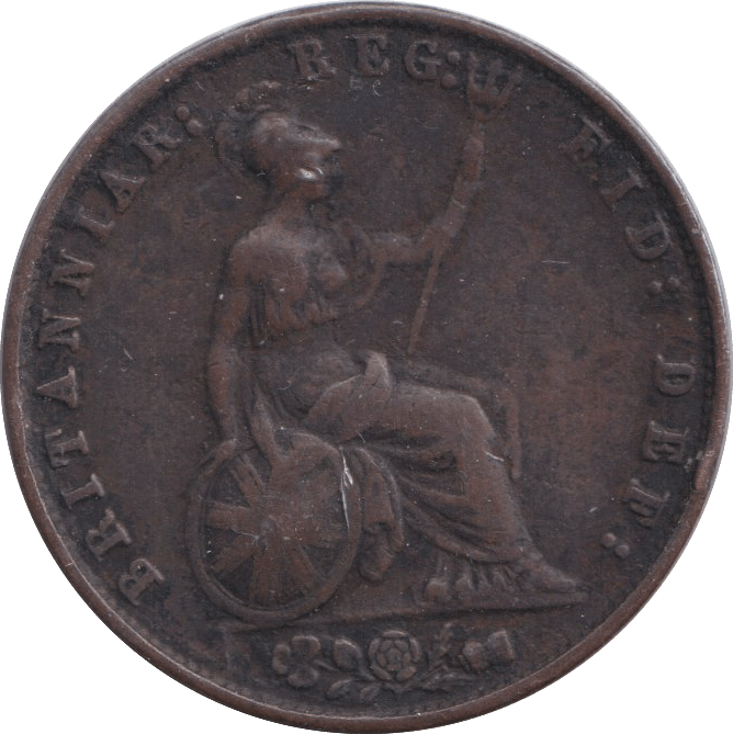 1858 HALFPENNY ( GF ) - WORLD COINS - Cambridgeshire Coins
