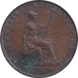 1858 HALFPENNY ( GVF ) - HALFPENNY - Cambridgeshire Coins
