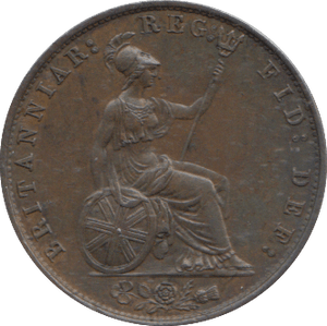 1858 HALFPENNY ( UNC ) - HALFPENNY - Cambridgeshire Coins