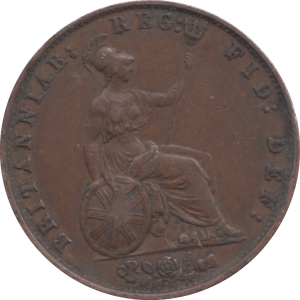 1858 HALFPENNY ( VF ) - HALFPENNY - Cambridgeshire Coins