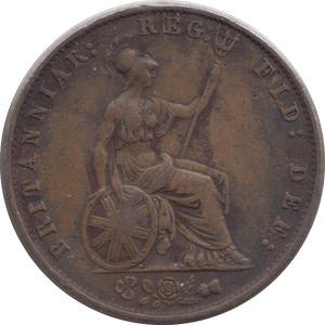 1858 HALFPENNY ( VF ) - Halfpenny - Cambridgeshire Coins