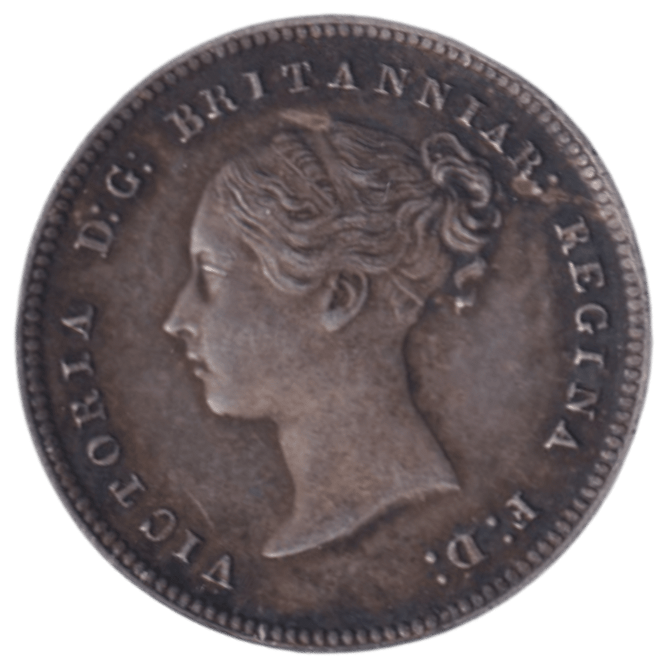 1858 MAUNDY FOURPENCE ( UNC ) - MAUNDY FOURPENCE - Cambridgeshire Coins