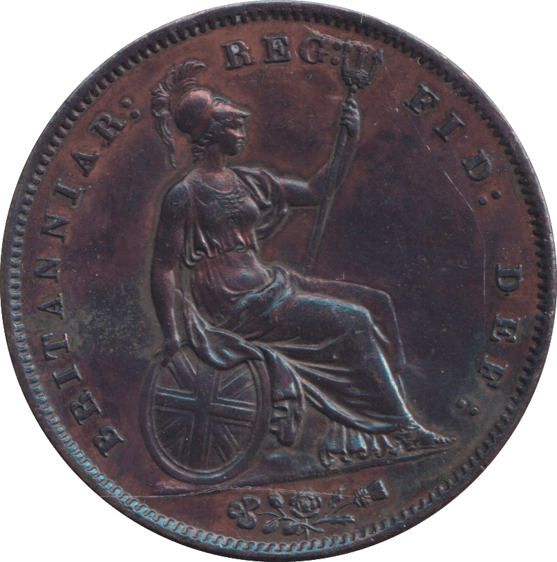 1858 PENNY ( AUNC ) - PENNY - Cambridgeshire Coins