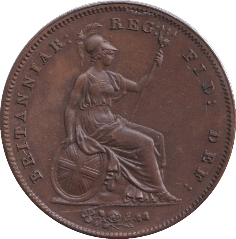 1858 PENNY ( AUNC ) - PENNY - Cambridgeshire Coins