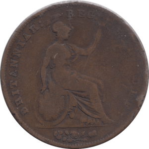1858 PENNY BRITANNIA ( NF ) - PENNY - Cambridgeshire Coins