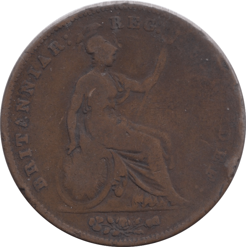 1858 PENNY BRITANNIA ( NF ) - PENNY - Cambridgeshire Coins