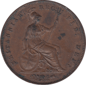 1858 PENNY ( EF ) - PENNY - Cambridgeshire Coins