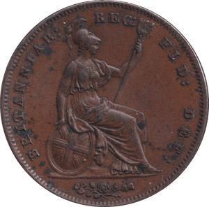 1858 PENNY ( EF ) - PENNY - Cambridgeshire Coins