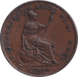 1858 PENNY ( EF ) - PENNY - Cambridgeshire Coins