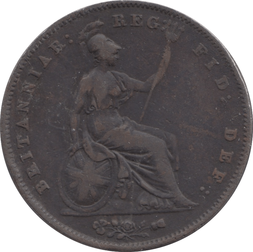 1858 PENNY ( FINE ) - PENNY - Cambridgeshire Coins