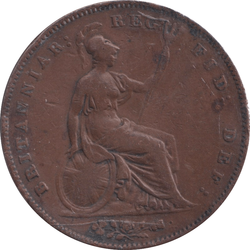 1858 PENNY ( FINE ) - PENNY - Cambridgeshire Coins