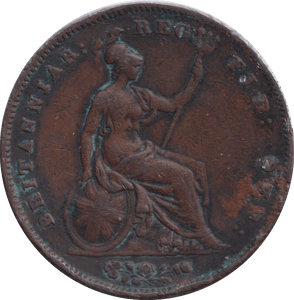 1858 PENNY ( FINE ) - PENNY - Cambridgeshire Coins