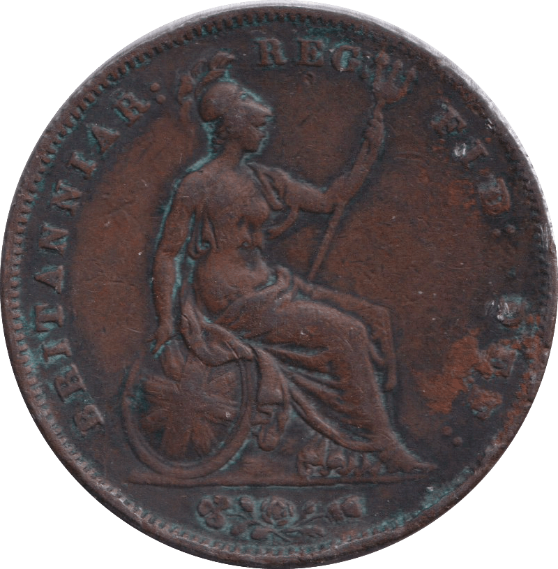 1858 PENNY ( FINE ) - PENNY - Cambridgeshire Coins