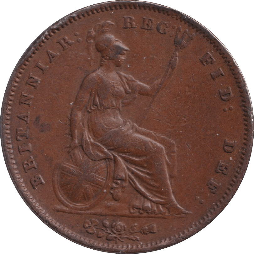 1858 PENNY ( FINE ) - PENNY - Cambridgeshire Coins