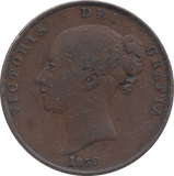 1858 PENNY ( GF ) - PENNY - Cambridgeshire Coins