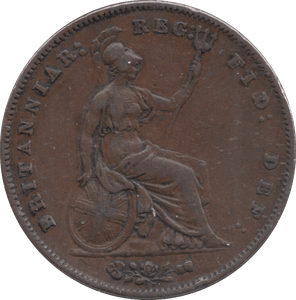 1858 PENNY ( GF ) - PENNY - Cambridgeshire Coins