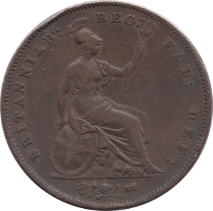 1858 PENNY ( GF ) - PENNY - Cambridgeshire Coins