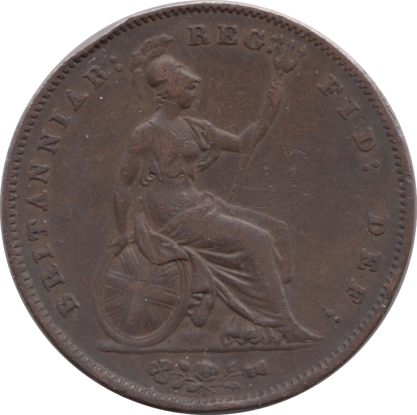 1858 PENNY ( GF ) - PENNY - Cambridgeshire Coins
