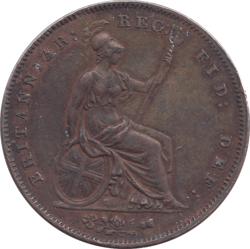 1858 PENNY ( GVF ) - PENNY - Cambridgeshire Coins