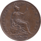 1858 PENNY ( GVF ) - PENNY - Cambridgeshire Coins