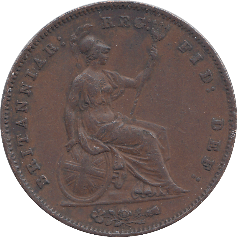 1858 PENNY ( GVF ) - WORLD COINS - Cambridgeshire Coins
