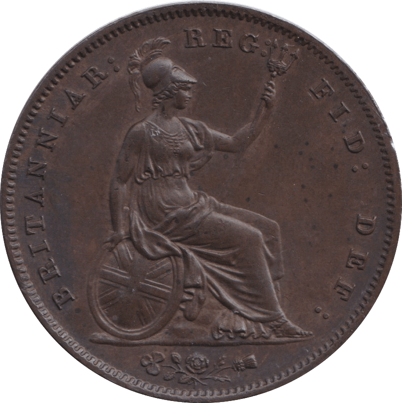 1858 PENNY ( UNC ) - PENNY - Cambridgeshire Coins
