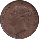 1858 PENNY ( UNC ) - PENNY - Cambridgeshire Coins