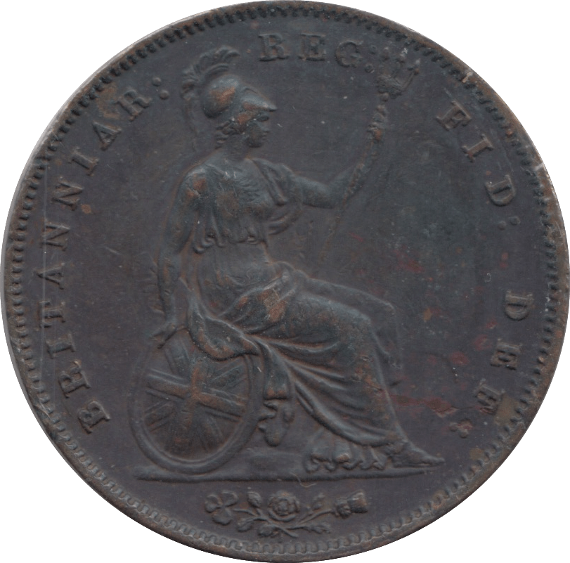 1858 PENNY ( VF ) - Penny - Cambridgeshire Coins