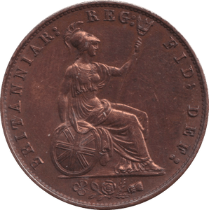 1858 PENNY VICTORIA ( AUNC ) - PENNY - Cambridgeshire Coins