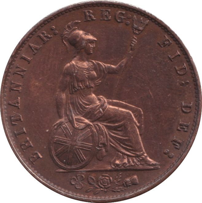 1858 PENNY VICTORIA ( AUNC ) - PENNY - Cambridgeshire Coins