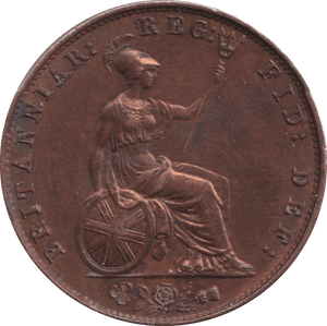1858 PENNY VICTORIA ( EF ) - PENNY - Cambridgeshire Coins