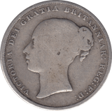 1858 SHILLING ( FINE ) - Shilling - Cambridgeshire Coins