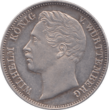 1858 SILVER 1/2 GULDEN BAVARIA - SILVER WORLD COINS - Cambridgeshire Coins