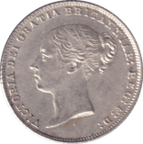 1858 SIXPENCE ( AUNC ) - SIXPENCE - Cambridgeshire Coins