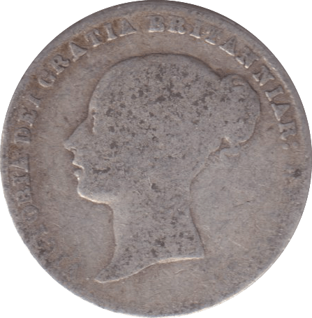 1858 SIXPENCE ( FAIR ) - WORLD COINS - Cambridgeshire Coins