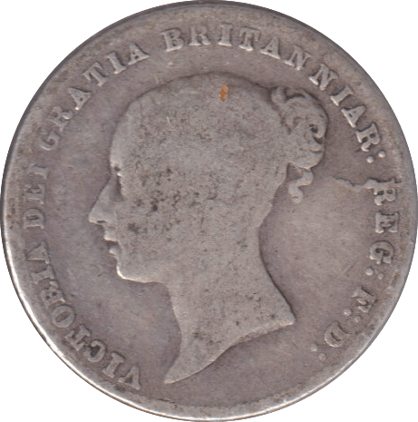 1858 SIXPENCE ( FINE ) - SIXPENCE - Cambridgeshire Coins