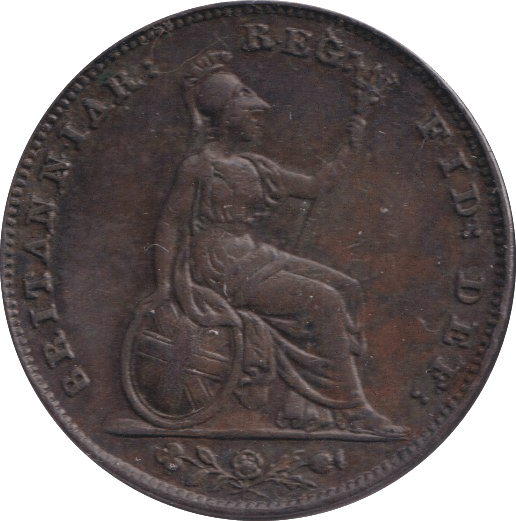 1859 FARTHING ( EF ) - FARTHING - Cambridgeshire Coins