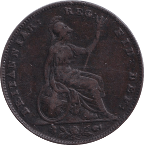 1859 FARTHING ( VF ) - FARTHING - Cambridgeshire Coins