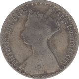1859 FLORIN ( FAIR ) - FLORIN - Cambridgeshire Coins
