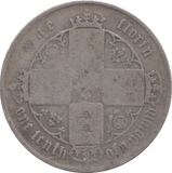1859 FLORIN ( FAIR ) - FLORIN - Cambridgeshire Coins