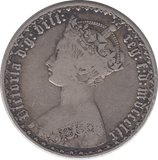 1859 FLORIN ( FINE ) 5 - FLORIN - Cambridgeshire Coins