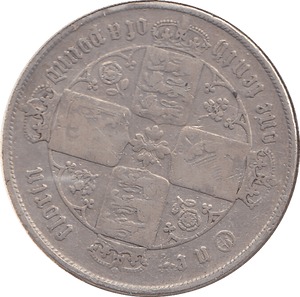 1859 FLORIN ( FINE ) - FLORIN - Cambridgeshire Coins