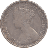 1859 FLORIN ( FINE ) - FLORIN - Cambridgeshire Coins