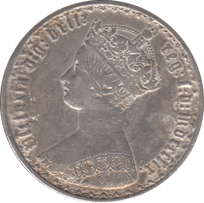 1859 FLORIN ( VF ) - FLORIN - Cambridgeshire Coins