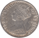 1859 FLORIN ( VF ) - FLORIN - Cambridgeshire Coins